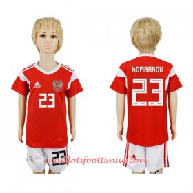 Maillot/Tenue Russie Kombarov 23 Enfant Domicile Coupe du monde 2018